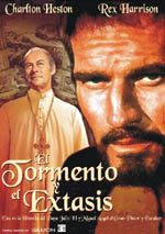 pelicula El Tormento y El Extasis